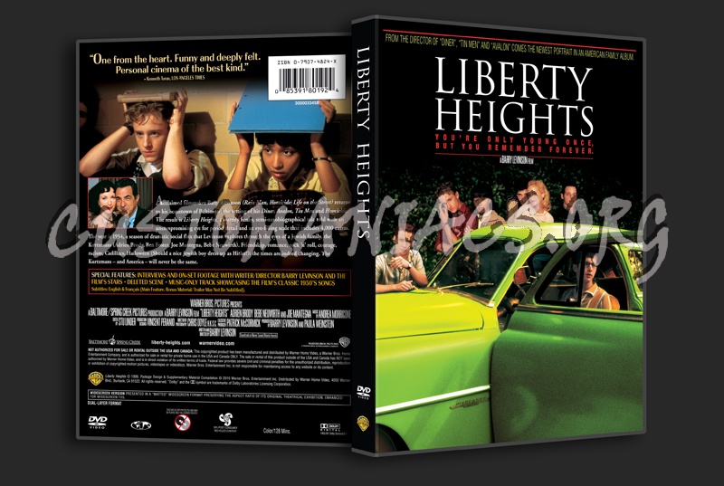 Liberty Heights dvd cover