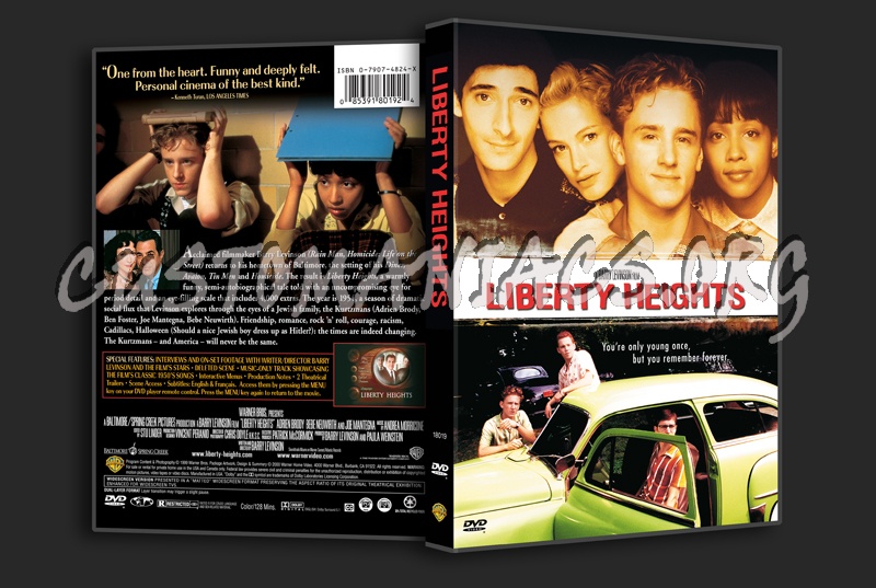 Liberty Heights dvd cover