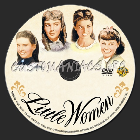 Little Women dvd label