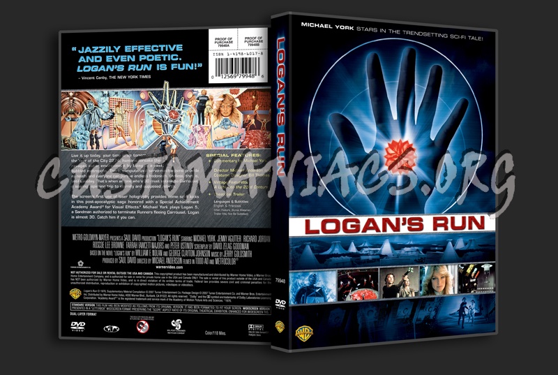 Logan's Run dvd cover