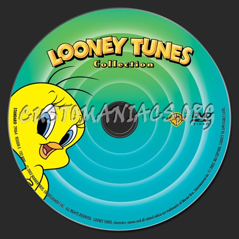 Looney Tunes Collection All Stars Volume 2 dvd label