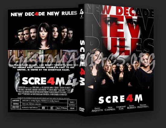 Scream 4 dvd cover