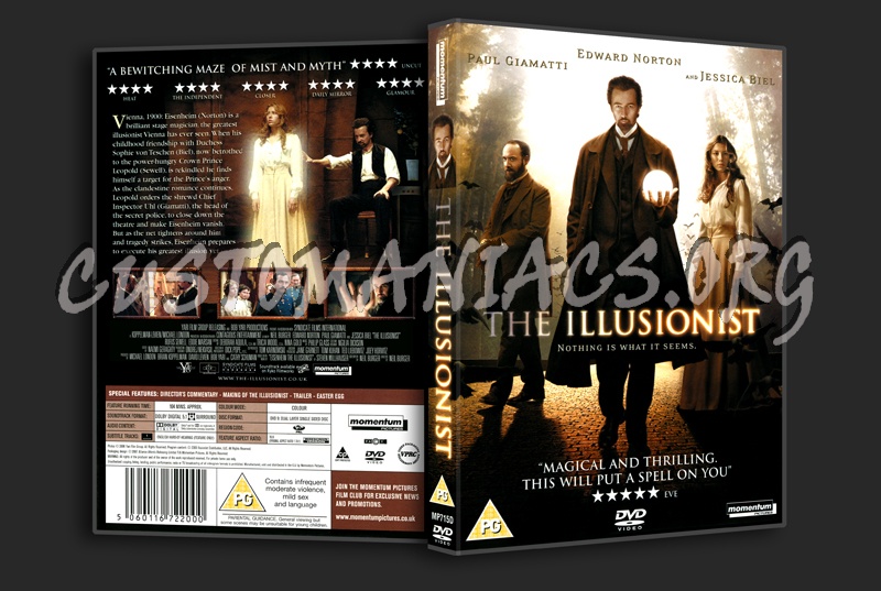 The Illusionist dvd cover