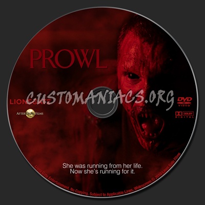 Prowl dvd label