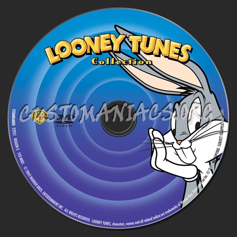 Looney Tunes Collection Best of Bugs Bunny dvd label