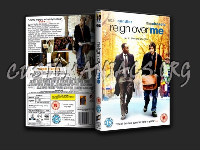 Reign Over Me dvd cover
