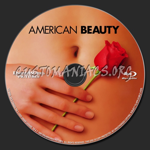 American Beauty blu-ray label