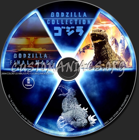 Godzilla: Final Wars dvd label