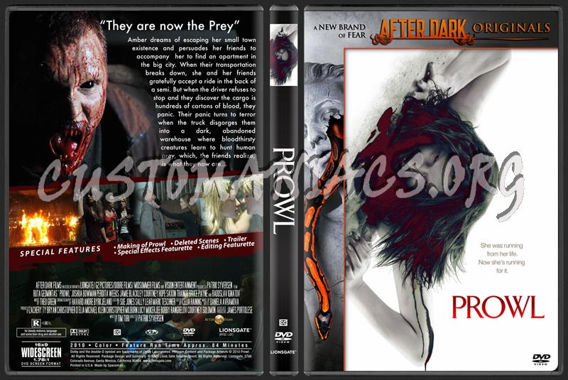 Prowl dvd cover