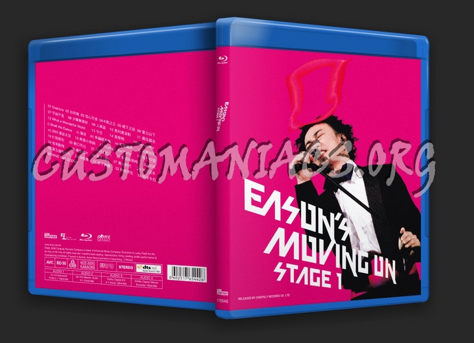 Eason's Moving On Stage 1 blu-ray cover