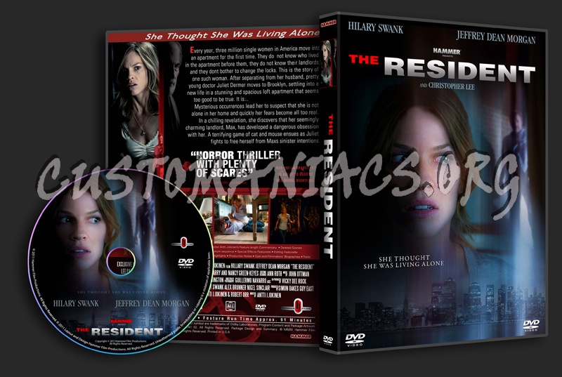 The Resident dvd cover