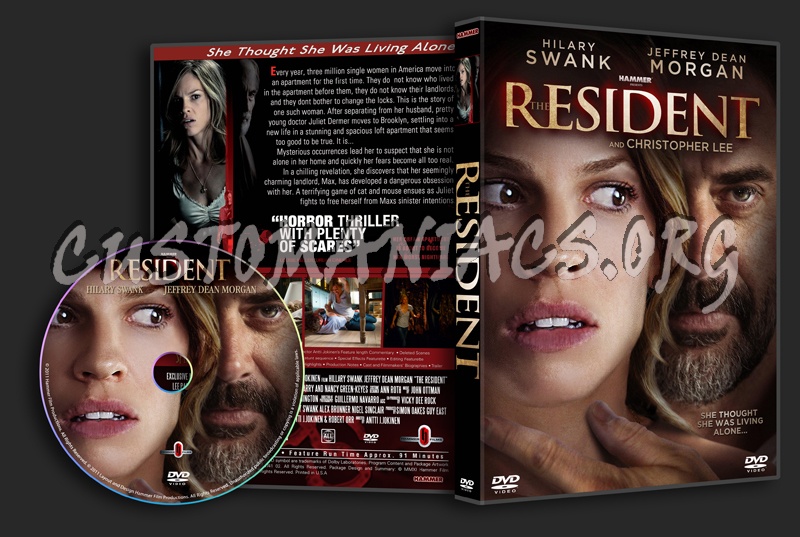 The Resident dvd cover