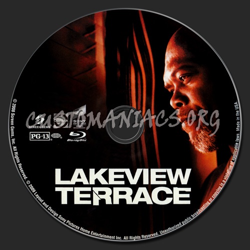 Lakeview Terrace blu-ray label