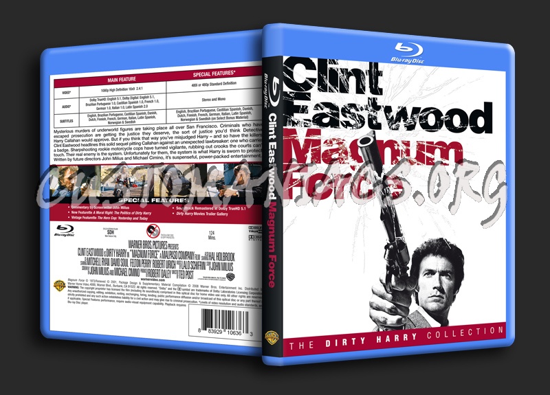 Magnum Force blu-ray cover
