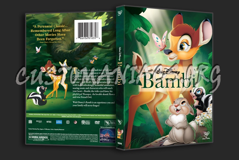 Bambi dvd cover
