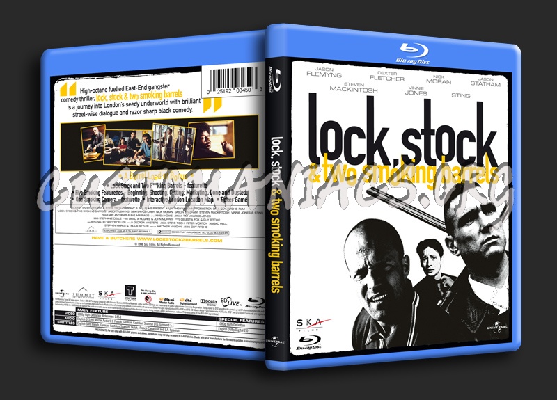 Lock, Stock And Two Smoking Barrels blu-ray cover