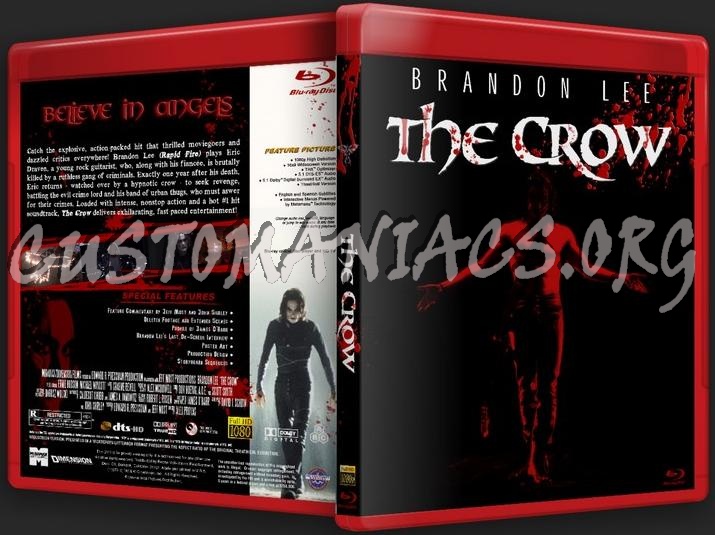 The Crow blu-ray cover