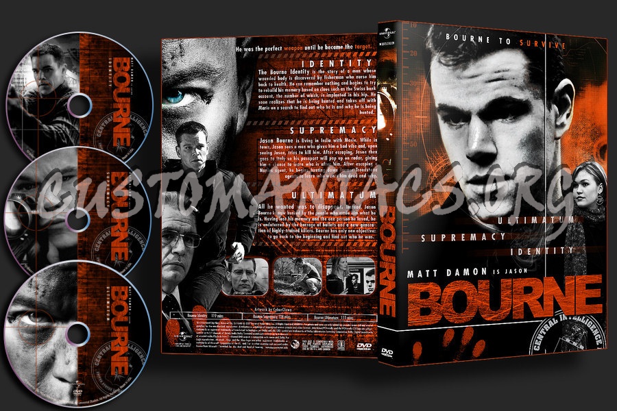 Bourne ( Multi Collection ) dvd cover