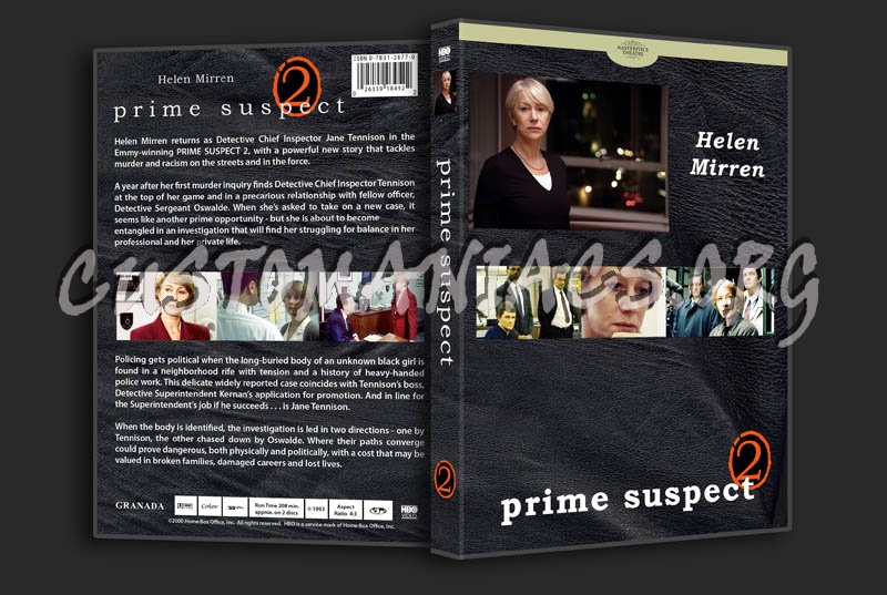 Prime Suspect - Series 1-7 dvd cover