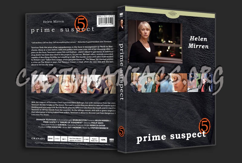 Prime Suspect - Series 1-7 dvd cover