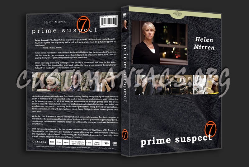 Prime Suspect - Series 1-7 dvd cover