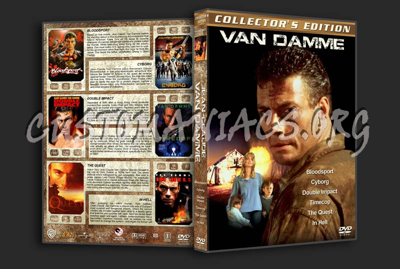 Van Damme Collection dvd cover