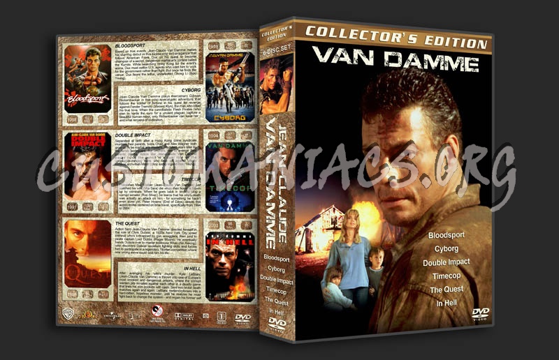 Van Damme Collection dvd cover