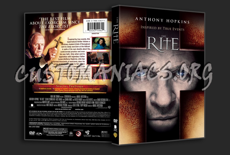 The Rite dvd cover