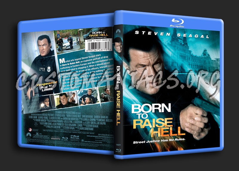 Born to Raise Hell blu-ray cover