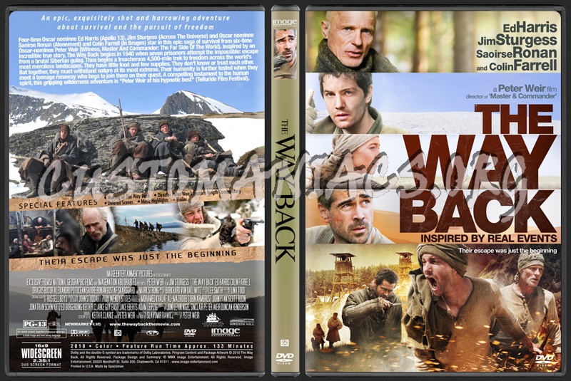 The Way Back dvd cover