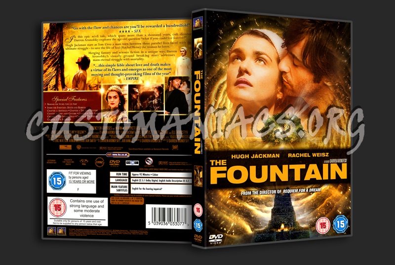 The Fountain dvd cover