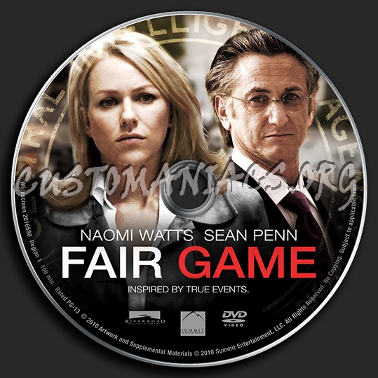 Fair Game dvd label
