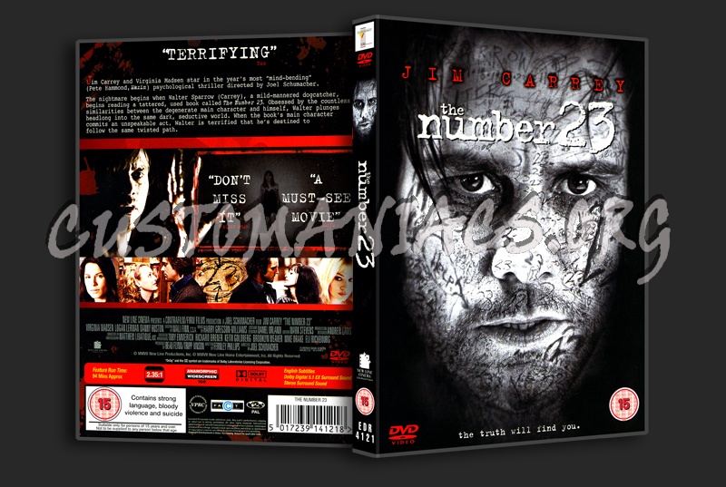 The Number 23 dvd cover