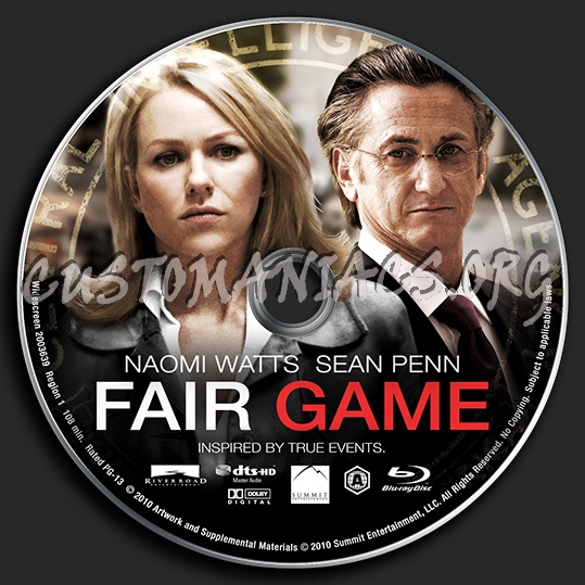 Fair Game blu-ray label