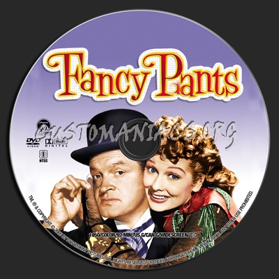 Fancy Pants dvd label