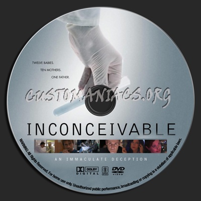 Inconceivable dvd label