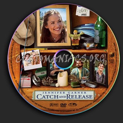 Catch and Release dvd label