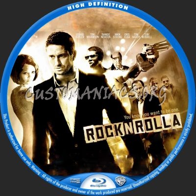 Rocknrolla blu-ray label