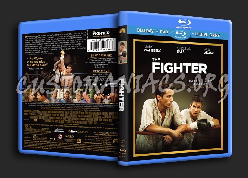 The Fighter blu-ray cover