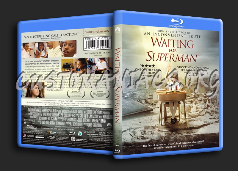 Waiting for Superman blu-ray cover