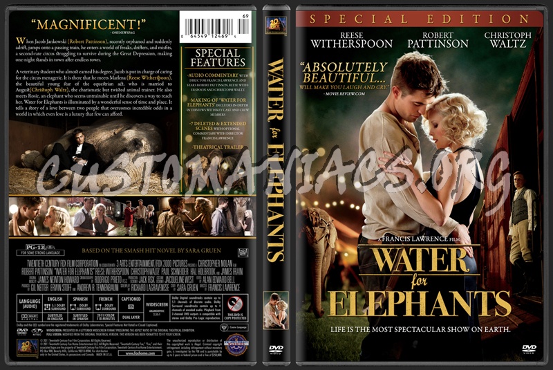Water for Elephants dvd cover