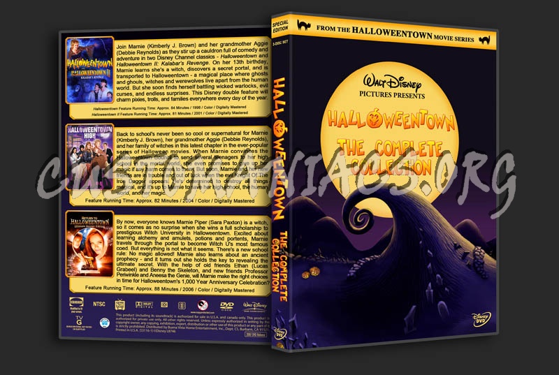 Halloweentown: The Complete Collection dvd cover