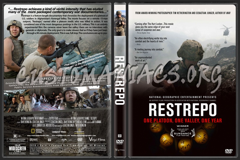 Restrepo dvd cover