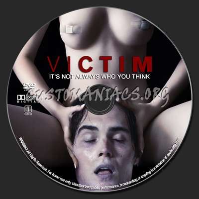 Victim dvd label