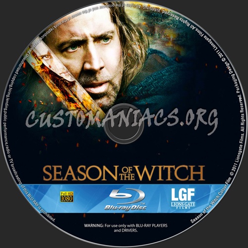 Season of the Witch blu-ray label