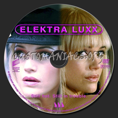 Elektra Luxx dvd label