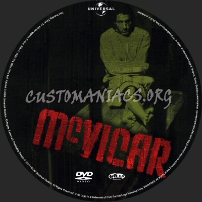McVicar dvd label