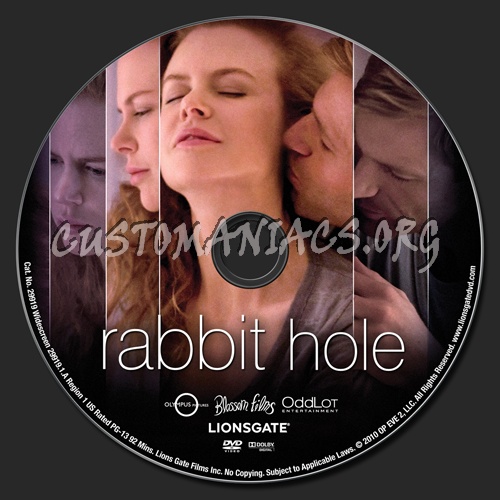 Rabbit Hole dvd label