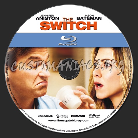 The Switch blu-ray label