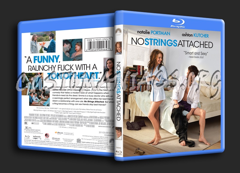 No Strings Attached blu-ray cover